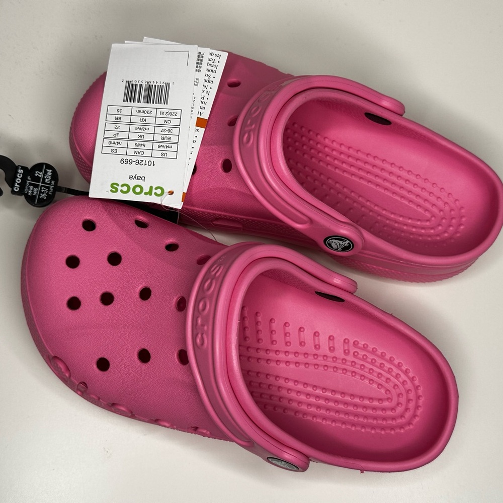 Pink Lemonade Baya Clog Crocs🎀